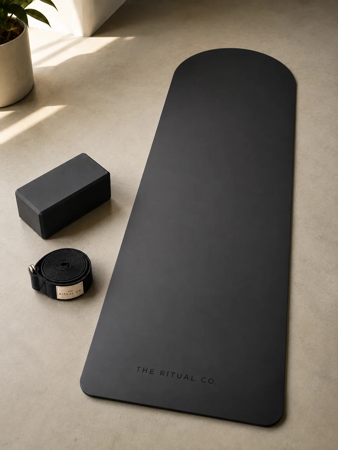 The Yoga Kit — Mat, Belt, Block